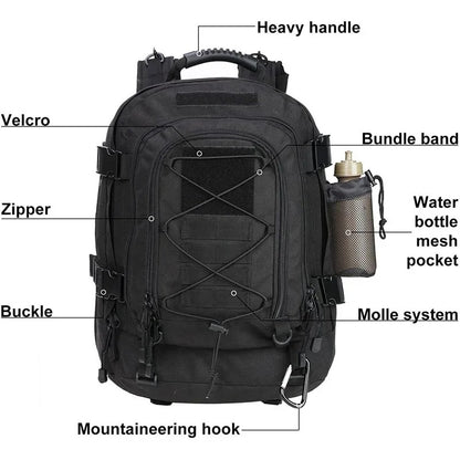 Tactical Shadows 60L Military Assault Backpack